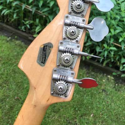 Fender Mustang competition 1971 - candy apple red image 6