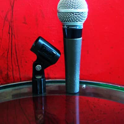 Vintage 1980's Shure PE50SP "Special Pro" dynamic cardioid microphone Low Z w accessories # 8 SM58 PE56D 565SD image 11
