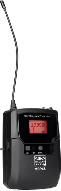 Galaxy Audio MBP48 Wireless Bodypack Transmitter - M Band image 1