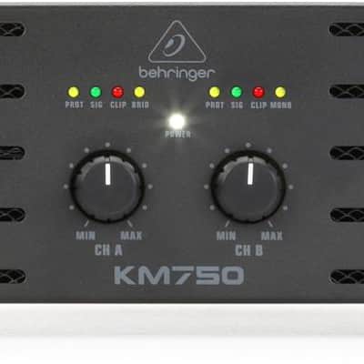 Behringer KM750 750-Watt Stereo Power Amp with ATR Accelerated