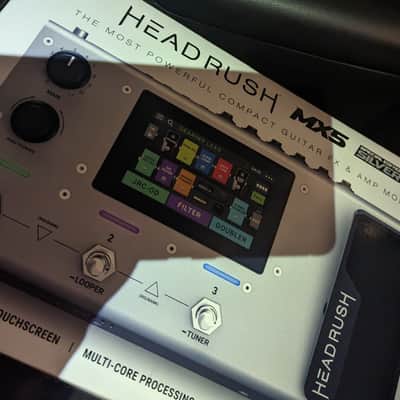 Headrush MX5 Amp Modeling Guitar Effect Processor Special Edition 2022 - Silver image 4