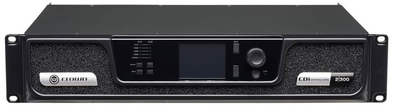 Crown CDI 2 x 300 Watt 70V Commercial/Restaurant Power Amplifier Amp CDI2300 image 1