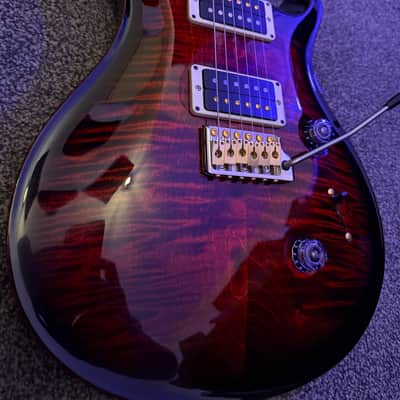 PRS Custom 24 Top Ten Fire Smoke Burst 2024 - Mint Condition image 1