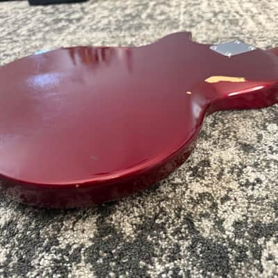 Gibson USA Sonex-180 Deluxe Candy Apple Red Vintage 1980 Les Paul Guitar *READ* image 14