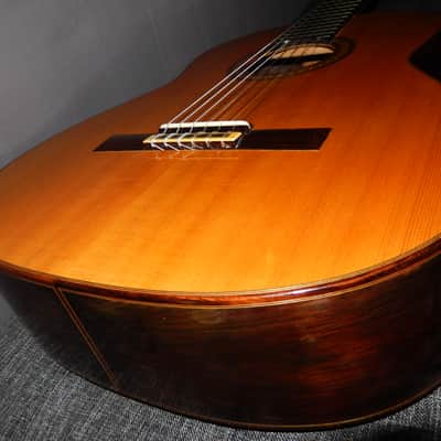 YUKINOBU CHAI No15 1975 - SANTOS HERNANDEZ CLASS - CLASSICAL CONCERT GUITAR - SPRUCE/BRAZILIAN ROSEWOOD image 6
