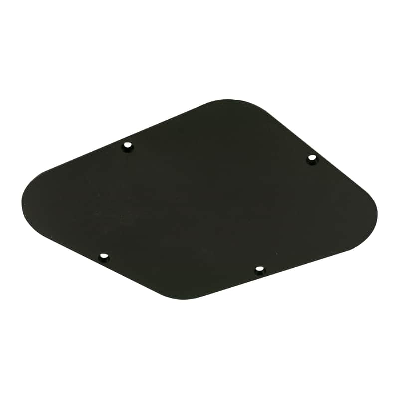 Left Handed WD Black Electronic Control Backplate for Gibson les Paul image 1