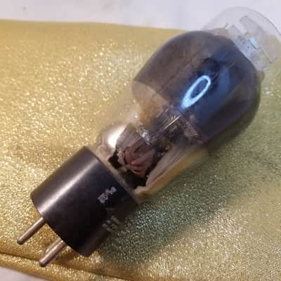 Ken-Rad Tight Matched Pair (2) 2A3 tNOS AT1000 TESTED Vacuum Tubes greyglass dual flat plate hifi Power Triode 1933-1936 image 11