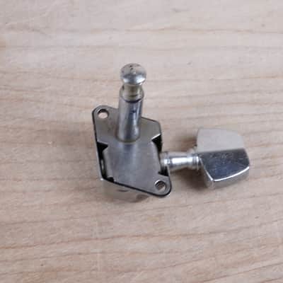 Greco Tuners from Super Sounds SE380 1979 1970s 1980s Chrome Set of 6 in Line with Bushings and Screws Vintage Japan MIJ image 2