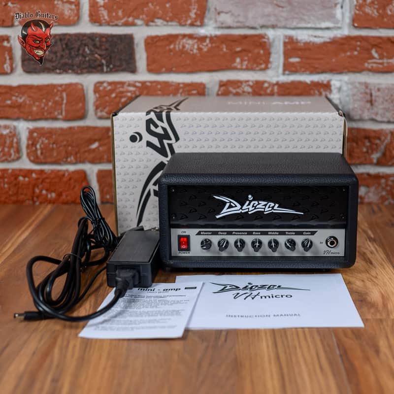 Diezel VH-Micro 30-Watt Solid State Guitar Amp Head Black image 1