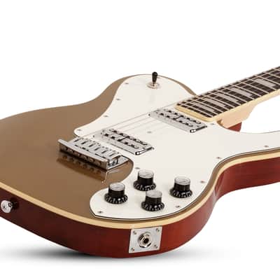 Schecter PT Fastback Gold Top image 3