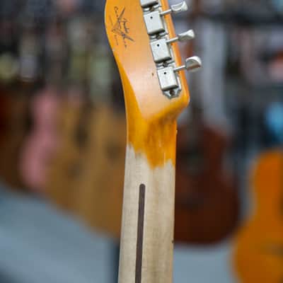 FENDER 50s Vibra Tele Heavy Relic Aged Butterscotch Blonde image 8