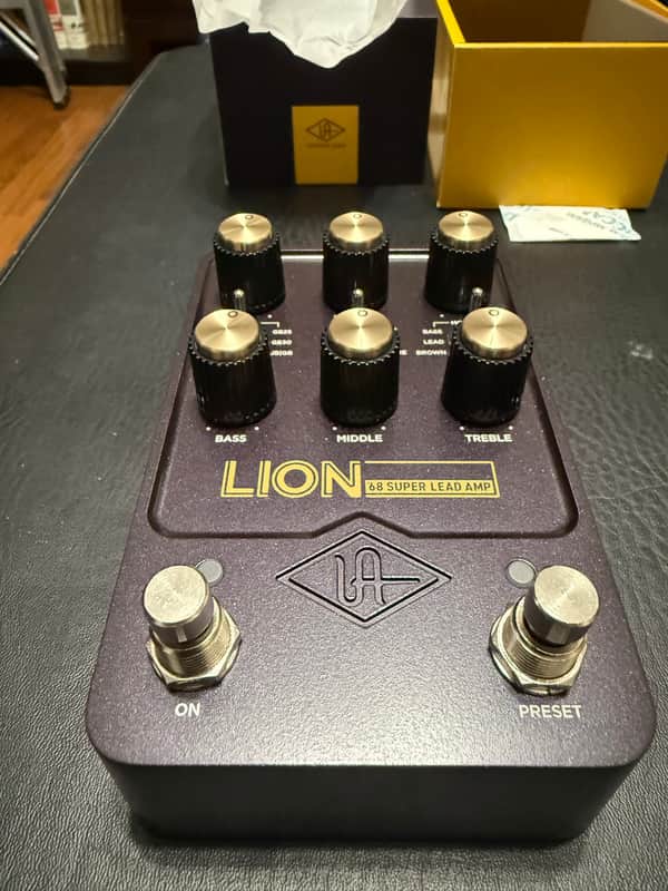 Universal Audio Lion '68 Super Lead Amp 2023 - Present - Black