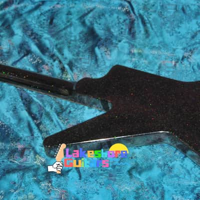Gibson '58 Futura Custom Shop From Japan 2018 Black Prism Sparkle image 6