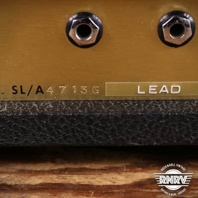 1975 Marshall JMP 1959 MK II Super Lead 2-Channel 100-Watt Guitar Amp Head image 11