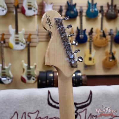 Fender Custom Shop 1968 Stratocaster LCC Deluxe Closet Classic Aged Vintage White 7.95 LBS image 10