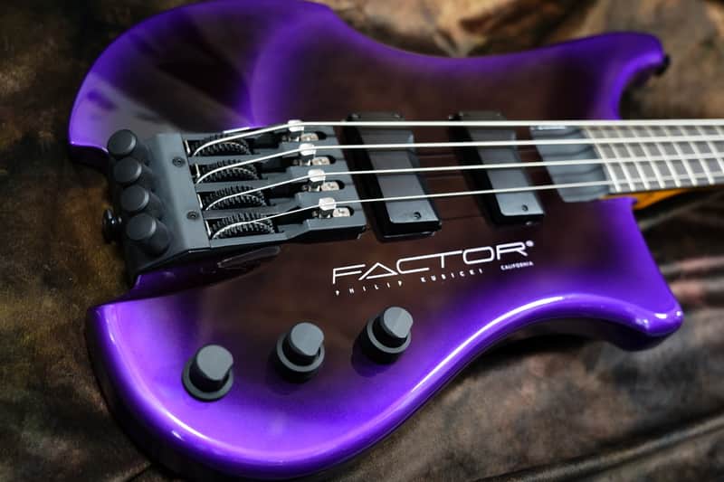 Philip Kubicki EX Factor 4 Purple Burst | Reverb