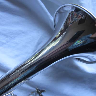 Bach Stradivarius 37 Silver Trumpet 1970s - Excellent Condition image 9