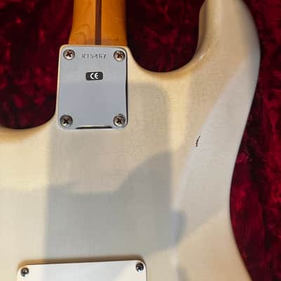 2002 Fender Custom Shop 1956 Stratocaster Relic - Desert Sand image 8