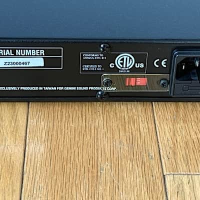 Gemini KM-130 Karaoke Rack Mount Mixer w/ Power Cable , Very Good Condition image 10