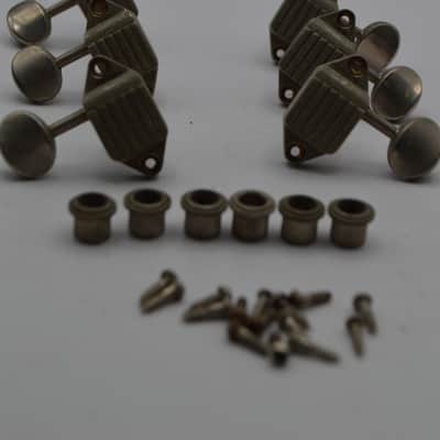 60’s Waffleback Tuners Complete Set Waffle Back Kluson 3x3 image 3