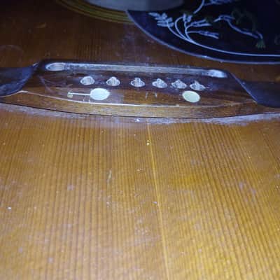 Vintage 1970s Granada W-65 Hummingbird Copy Acoustic Guitar PROJECT Japan Fender Hard Case image 12
