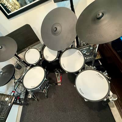 Roland TD-50KVX V-Drum Kit w Premium Upgrades - Mesh Pads - Black image 15