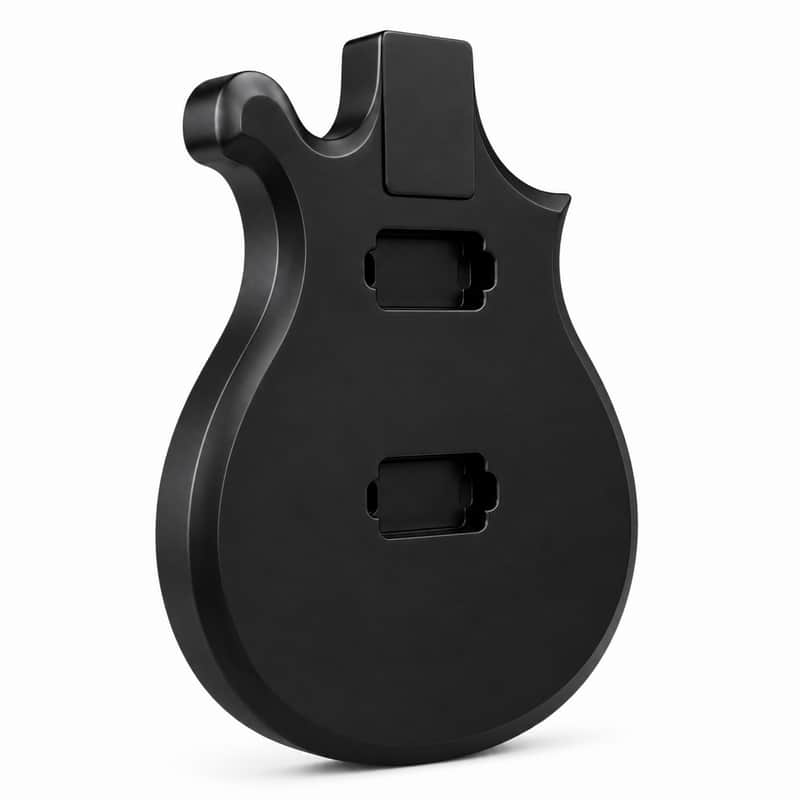 Weymann® USA V1 Limited Edition - Flat Black - Solid Body Electric Guitar image 1