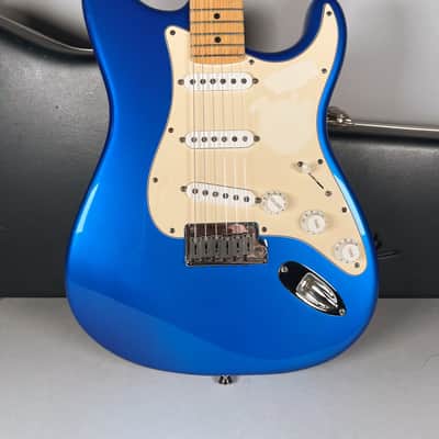 2004 Fender American Series 50th Anniversary Stratocaster Chrome Blue w/OHSC image 2