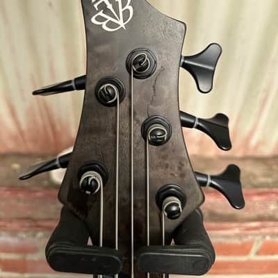 Ibanez BTB805MS-TGF Bass Workshop 2022 - Present - Transparent Gray Flat image 2