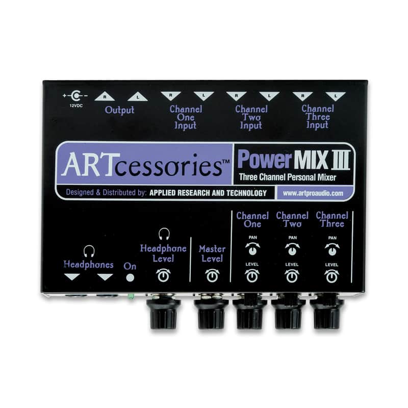 Art PowerMIX III 3-Channel Personal Stereo Mixer (B-STOCK) image 1