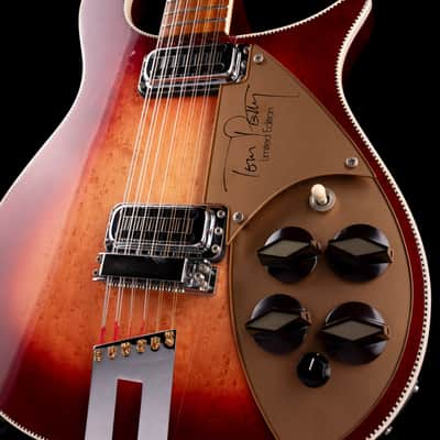 Pre-Owned Rickenbacker 1991 660/12TP Limited Edition Tom Petty 12 String Electric Guitar Fireglo With OHSC image 7