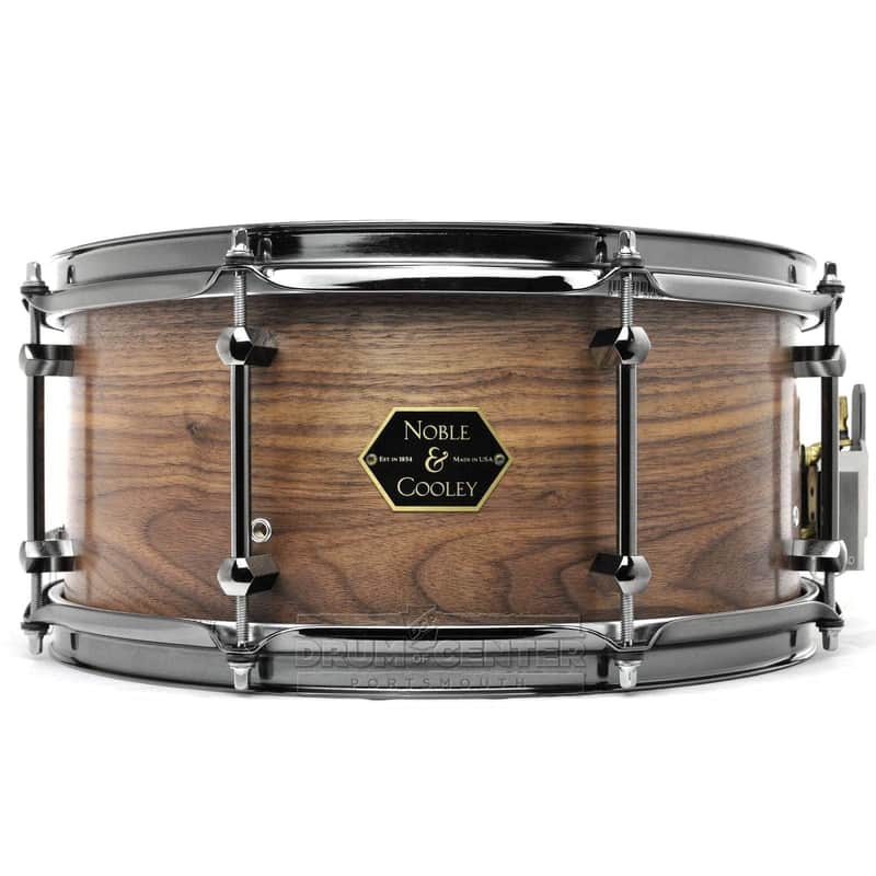 Noble & Cooley Walnut Snare Drum 14x6.5 image 1