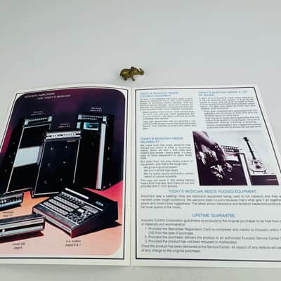 Acoustic Amplifiers Catalog with Reply Card 1970 image 8