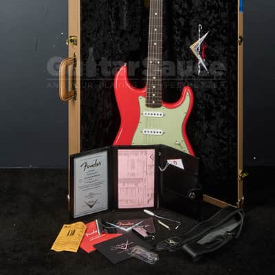 Fender  Custom Shop 61 Stratocaster NOS Rosewood 2023 - Fiesta red (COD 2104UG) image 18