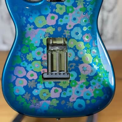 Gorgeous 1993 Fender  Stratocaster - Blue Flower Ltd Edition Made in Japan & Hard Case image 6