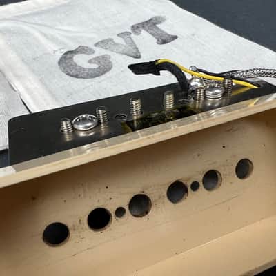 General Vintage Tone 50s P90 Soap Bar pickups Hand wound double CAB Bone 49.2mm Pole Bone image 4