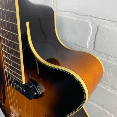 Alvarez AD65CE Archtop Acoustic Electric P-90 Pickup w/ Case image 7