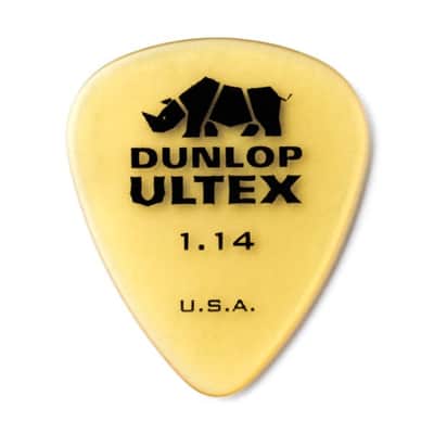 Dunlop 1.14mm Ultex Standard Guitar Pick (6/pack) image 1