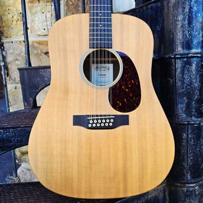 2017 Martin D12X1AE - 12-String Acoustic Electric Dreadnaught - Natural - w/Hardshell Case image 1