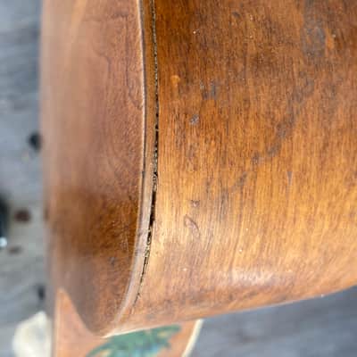 1930s Supertone Aloha Decal Hawaiian Parlor guitar Project image 8