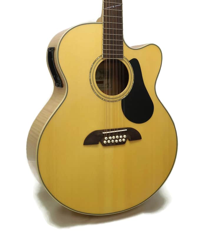 Alvarez AJ60SC-12 Artist Series 12-String Jumbo Cutaway Acoustic-Electric Guitar image 1