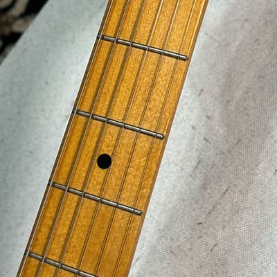 Fender FSR Traditional 50s Stratocaster 2018 - Lake Placid Blue / Ice Blue Metallic Competition Stripe image 10