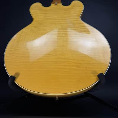 Gibson Custom Limited Edition 1960 ES-355 Reissue Figured Light Aged - Antique Blonde image 14