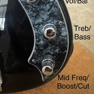 Fender American Standard Dimension Bass V HH with Rosewood Fretboard 2015 - 2016 - Black image 7