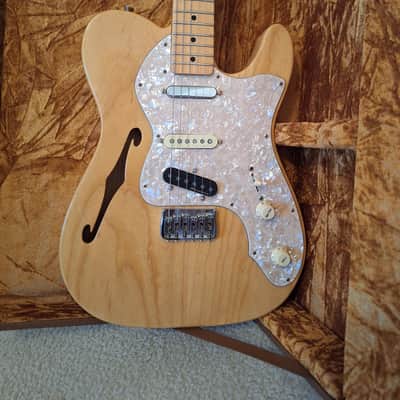 2009 Fender Classic Series '72 Telecaster Thinline (Nashville wired) Natural Finish image 10
