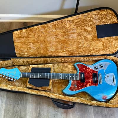 Novo Serus J Lake Placid Blue Over '64 3-Tone Burst image 9