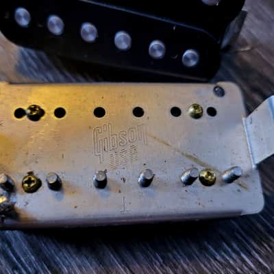 Gibson USA 496R/500T Super Ceramic Humbucker Pickup Set from Les Paul Classic ~ Double Black image 10