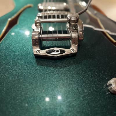 Duesenberg Gran Majesto Double Cut Semi-Hollow Electric Guitar 2010s - Catalina Green image 6