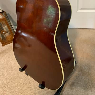 Gibson J-45 Banner 2019 Vintage Sunburst - Torrefied Adirondack - Hide Glue Construction image 13