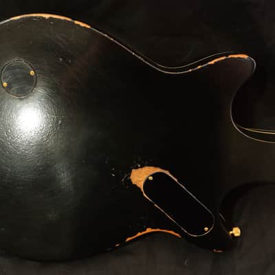 Gretsch Custom Shop Masterbuilt by Gonzalo Madrigal G6128-CS 1962 Duo Jet Black Paisley Relic image 12